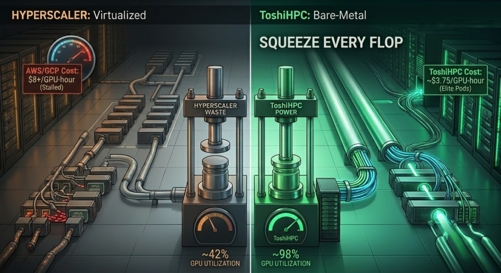 Bare-Metal AI Infrastructure: Maximum Throughput, Zero Virtualization Bloat