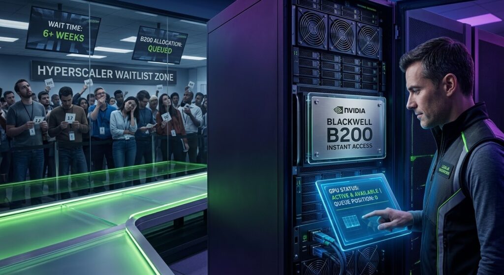 NVIDIA Blackwell B200 Availability: How to Skip the Hyperscaler Waitlist