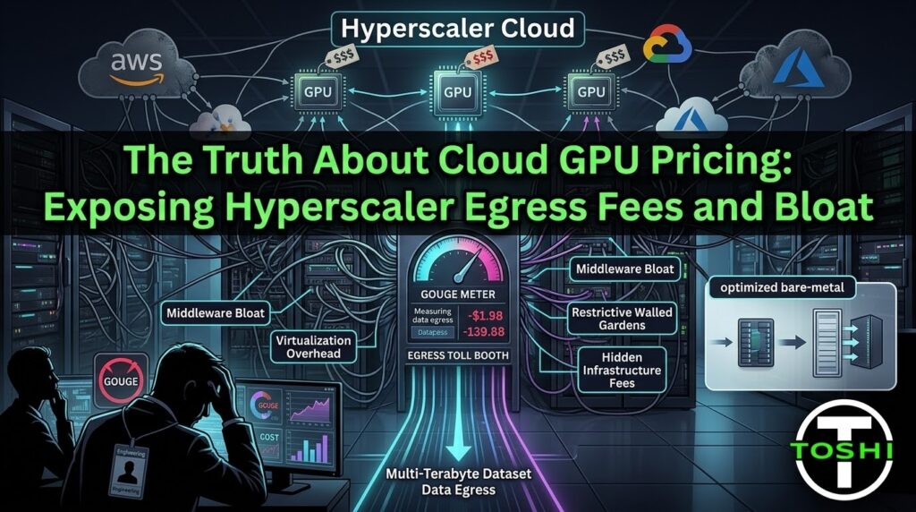 The Truth About Cloud GPU Pricing: Exposing Hyperscaler Egress Fees and Bloat